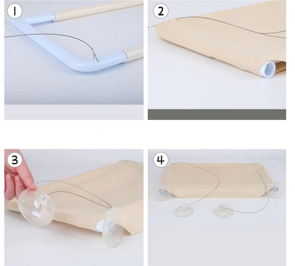 Kattfönster Hängmatta