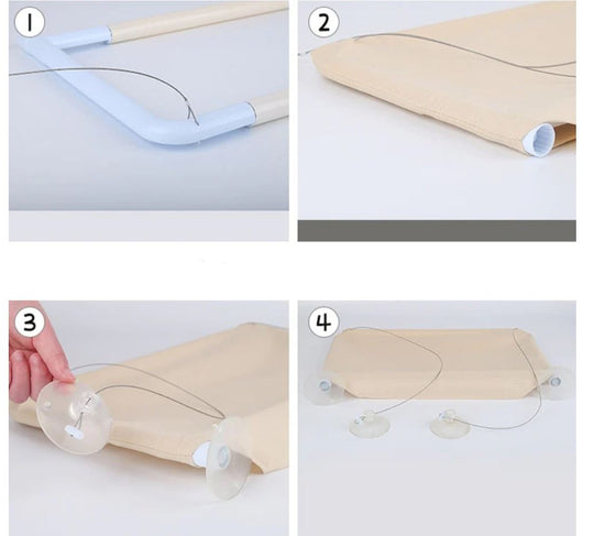 Kattfönster Hängmatta