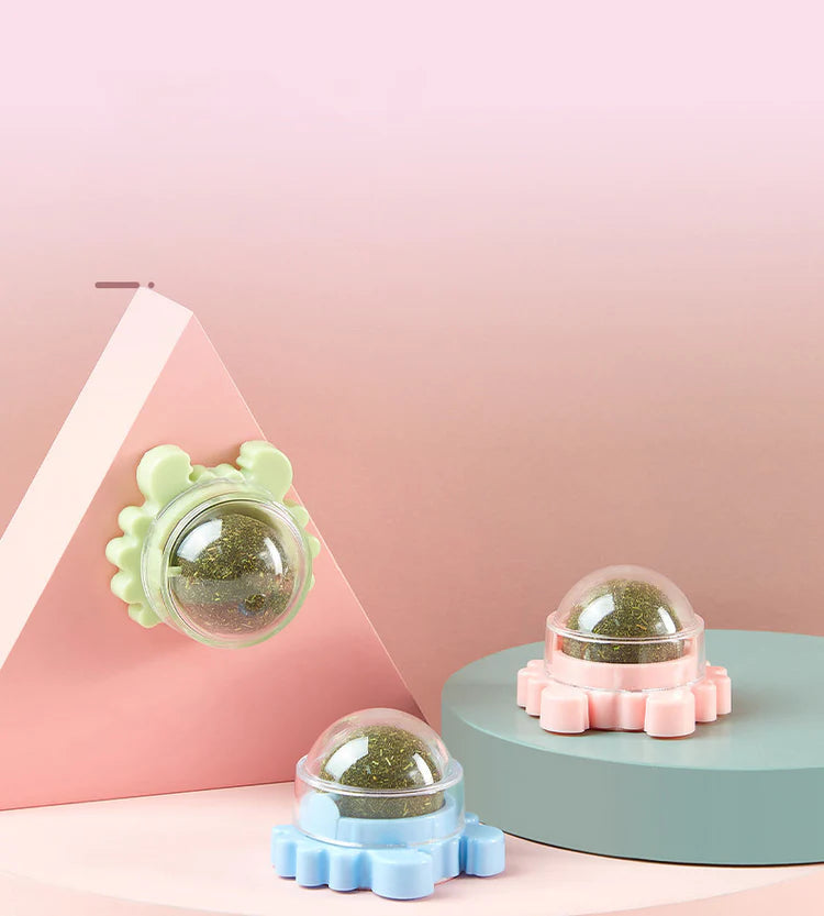 Spinning Crab Catnip Ball