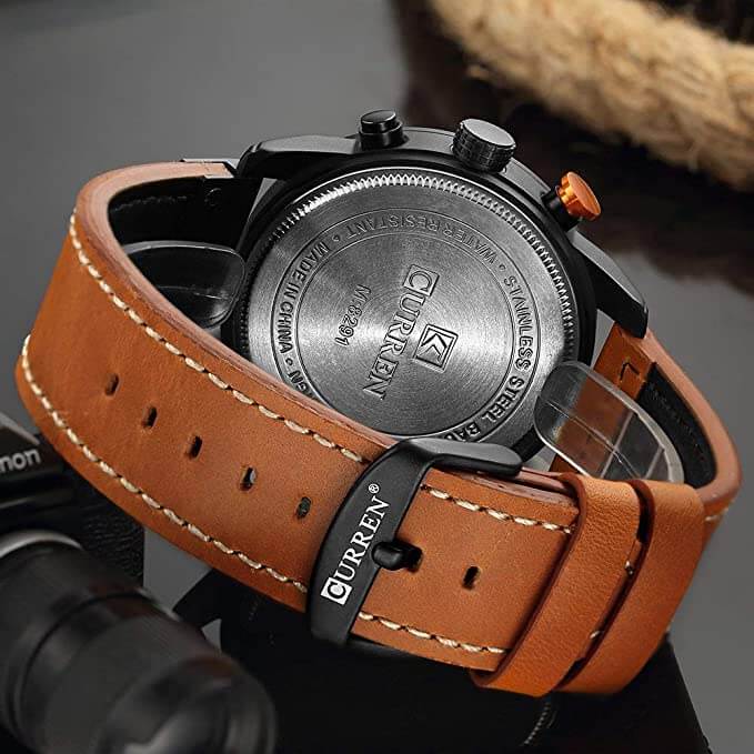 CURREN Chronograph armbandsur för män