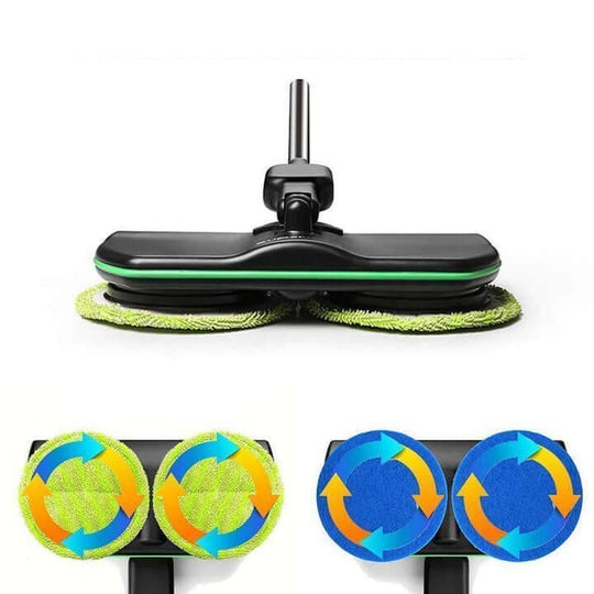 Sladdlös uppladdningsbar elektrisk mopp