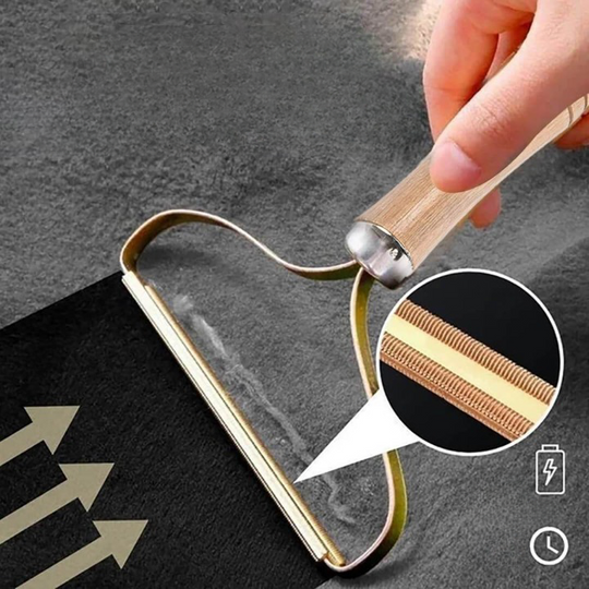 Bärbar metallflintavlägsnare