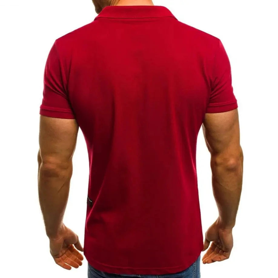 Short Sleeve Polo med dragkedja