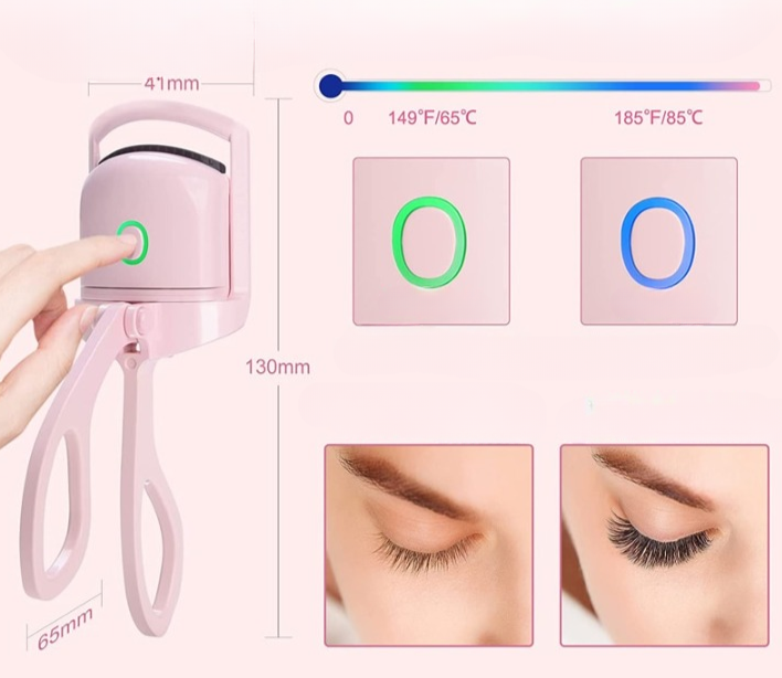 Uppvärmd ögonfransböjare