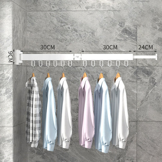 Utdragbart torkställ för kläder