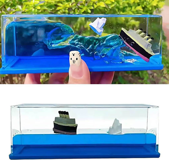 Osänkbart kryssningsfartyg