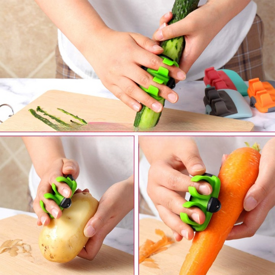 Palmskalare för grönsaker och frukt