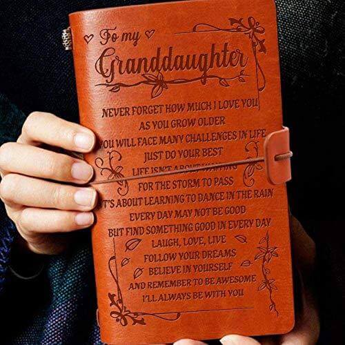 Vintage graverad dagbok