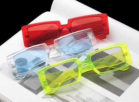 Vintage Rektangulära Solglasögon