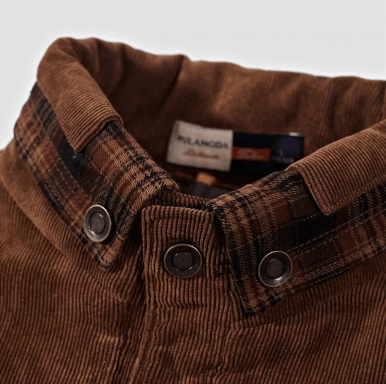 Flannel Plaid vinterjacka